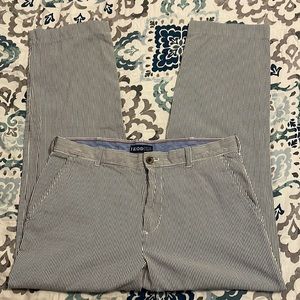 Mens Izod Seersucker 34x32 Pants